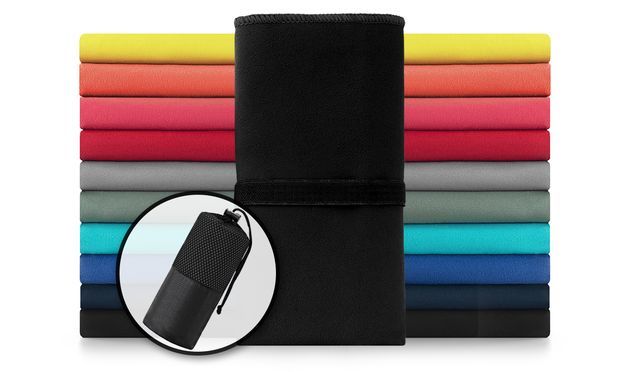 Mikrofaser Handtuch – Ultra leicht und schnelltrocknend in vielen Farben & Größen